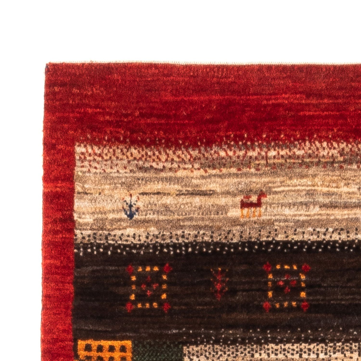 Gabbeh Teppich - Loribaft Perser - Royal - 140 x 86 cm - mehrfarbig