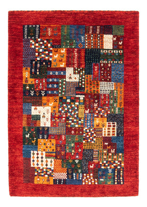 Gabbeh Teppich - Loribaft Perser - Royal - 122 x 86 cm - mehrfarbig