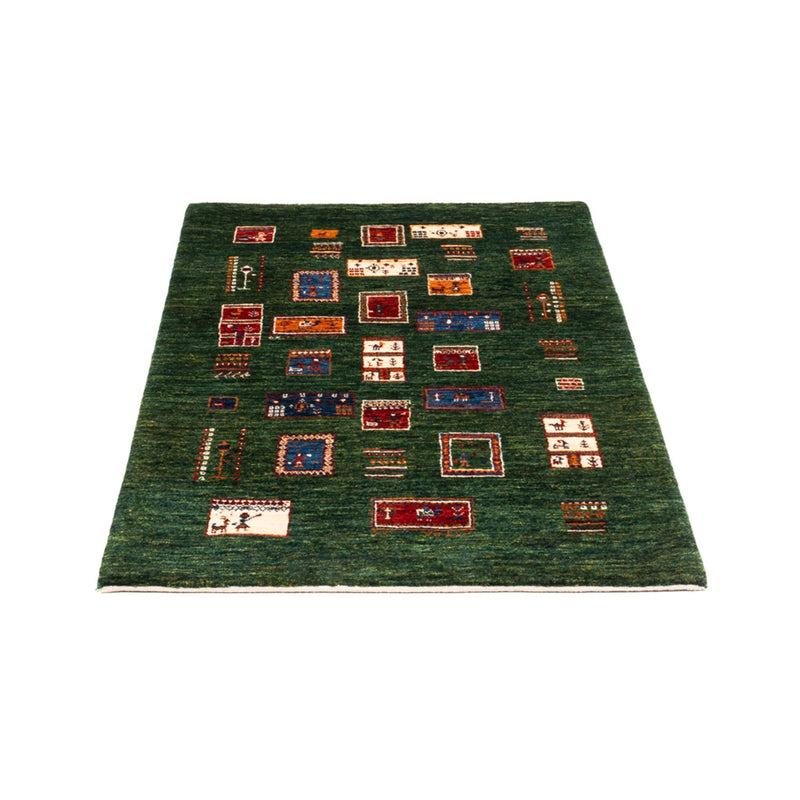 Gabbeh Teppich - Loribaft Perser - Royal - 135 x 83 cm - mehrfarbig