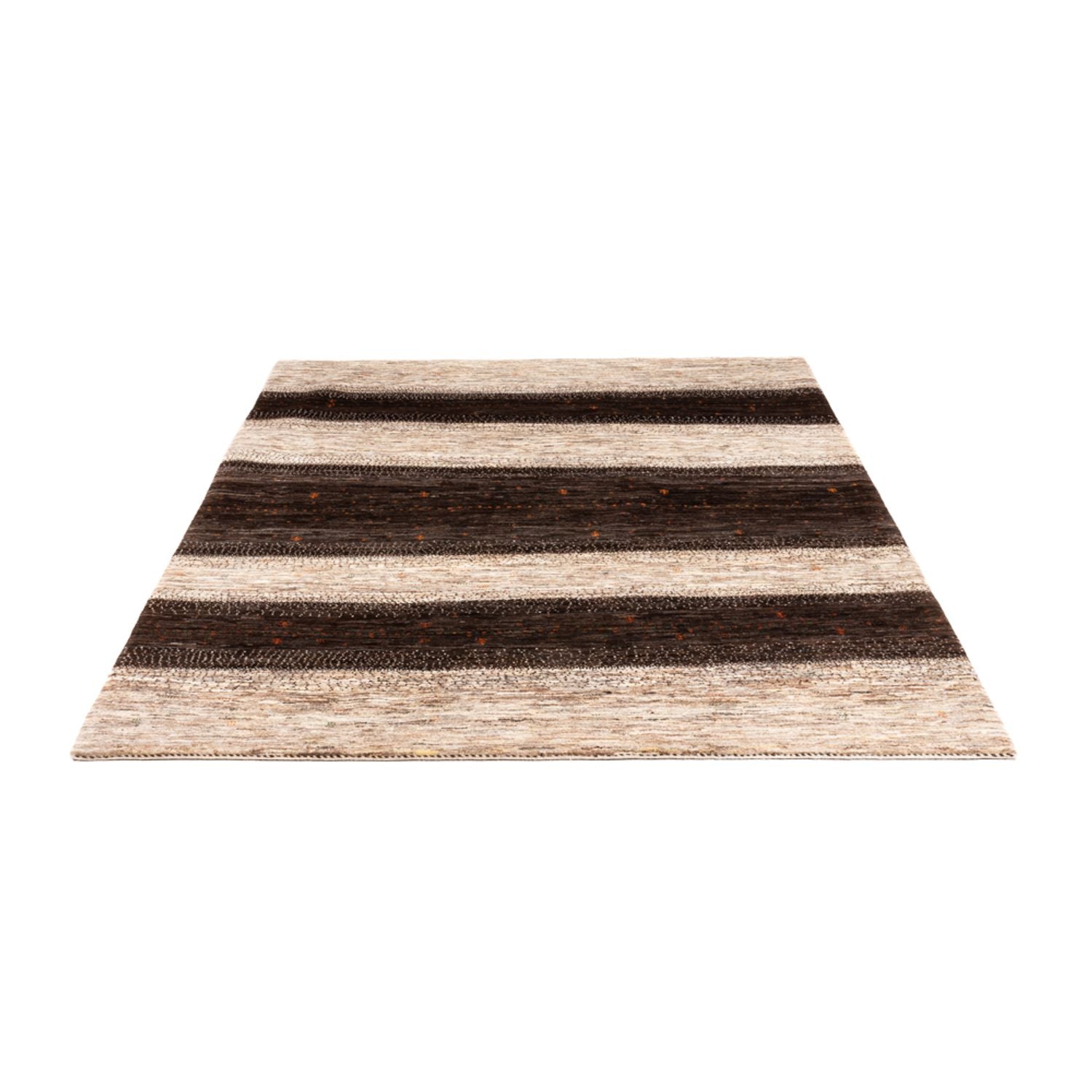 Gabbeh Teppich - Loribaft Perser - 198 x 160 cm - grau