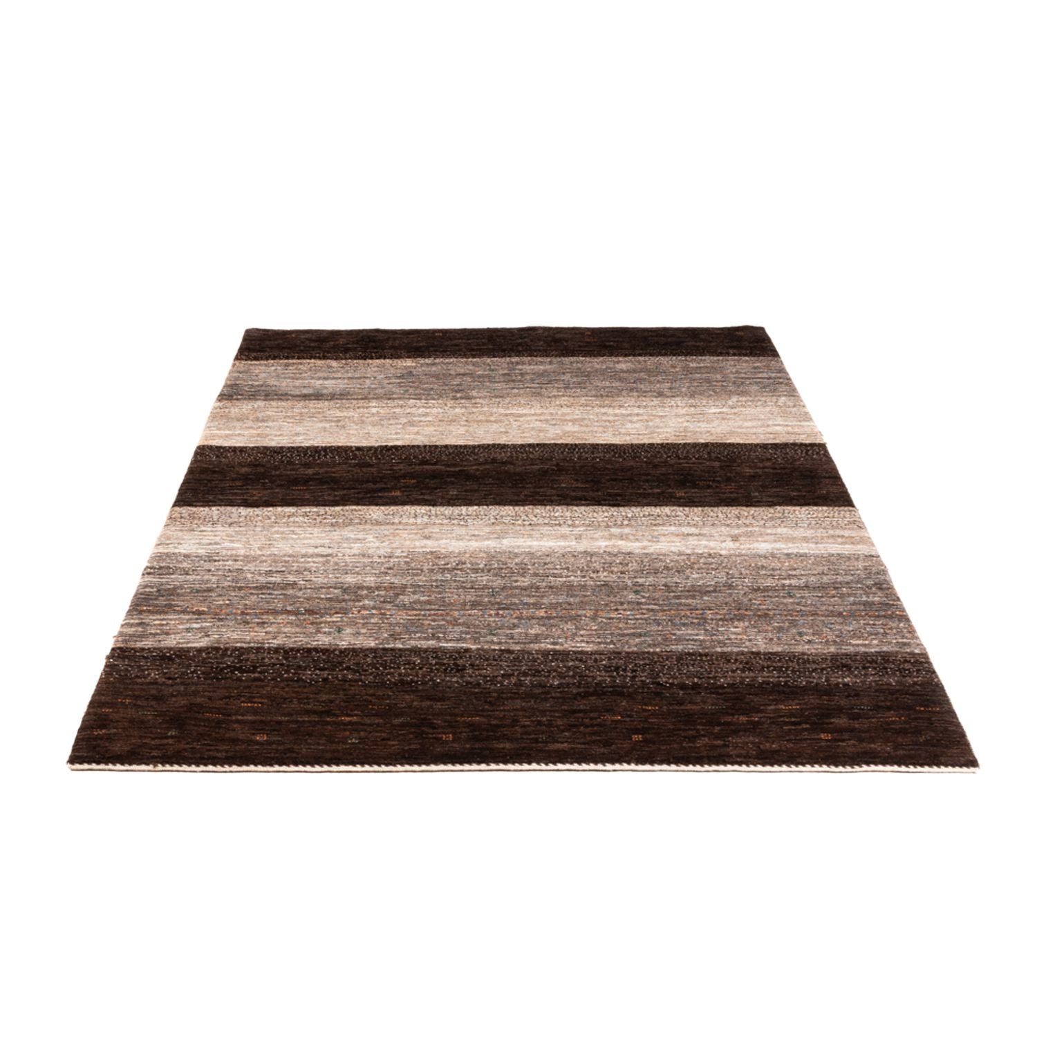 Gabbeh Teppich - Loribaft Perser - 195 x 134 cm - grau