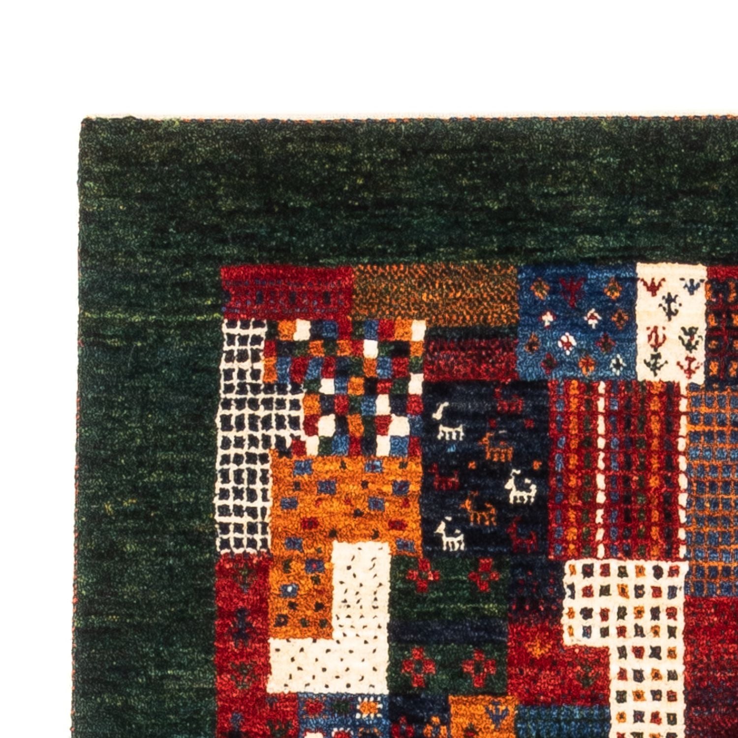Gabbeh Teppich - Loribaft Perser - Royal - 133 x 83 cm - mehrfarbig