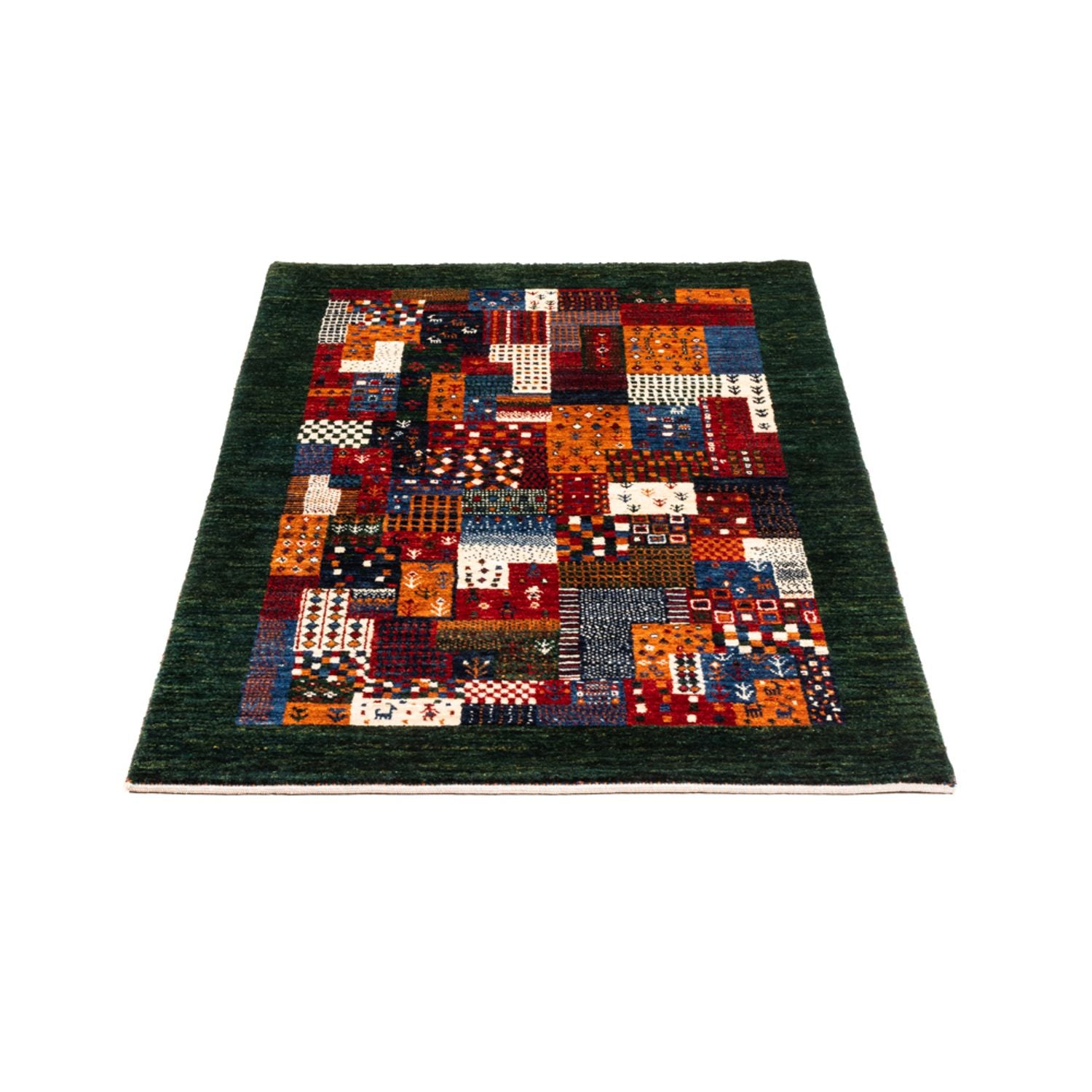 Gabbeh Teppich - Loribaft Perser - Royal - 133 x 83 cm - mehrfarbig