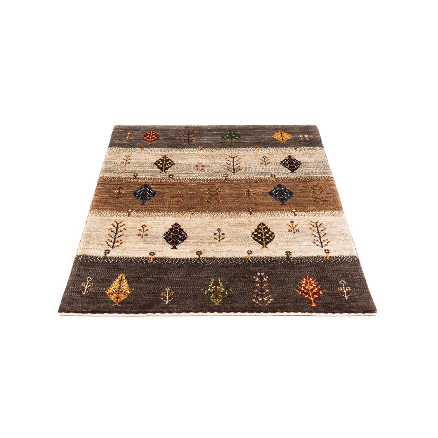 Gabbeh Teppich - Loribaft Perser - Royal - 130 x 84 cm - mehrfarbig