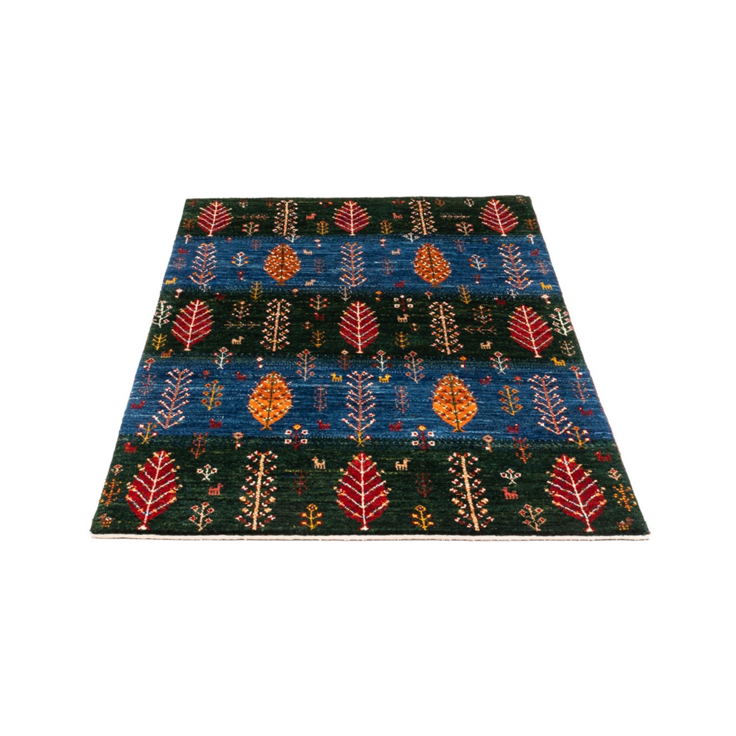 Gabbeh Teppich - Loribaft Perser - Royal - 132 x 84 cm - mehrfarbig