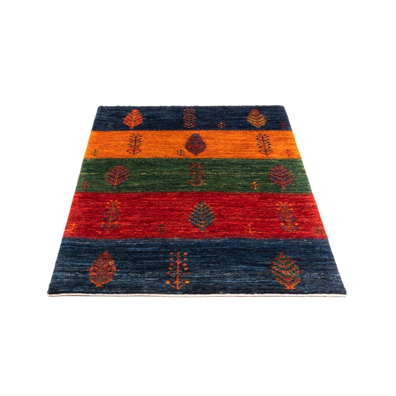 Gabbeh Teppich - Loribaft Perser - Royal - 138 x 84 cm - mehrfarbig