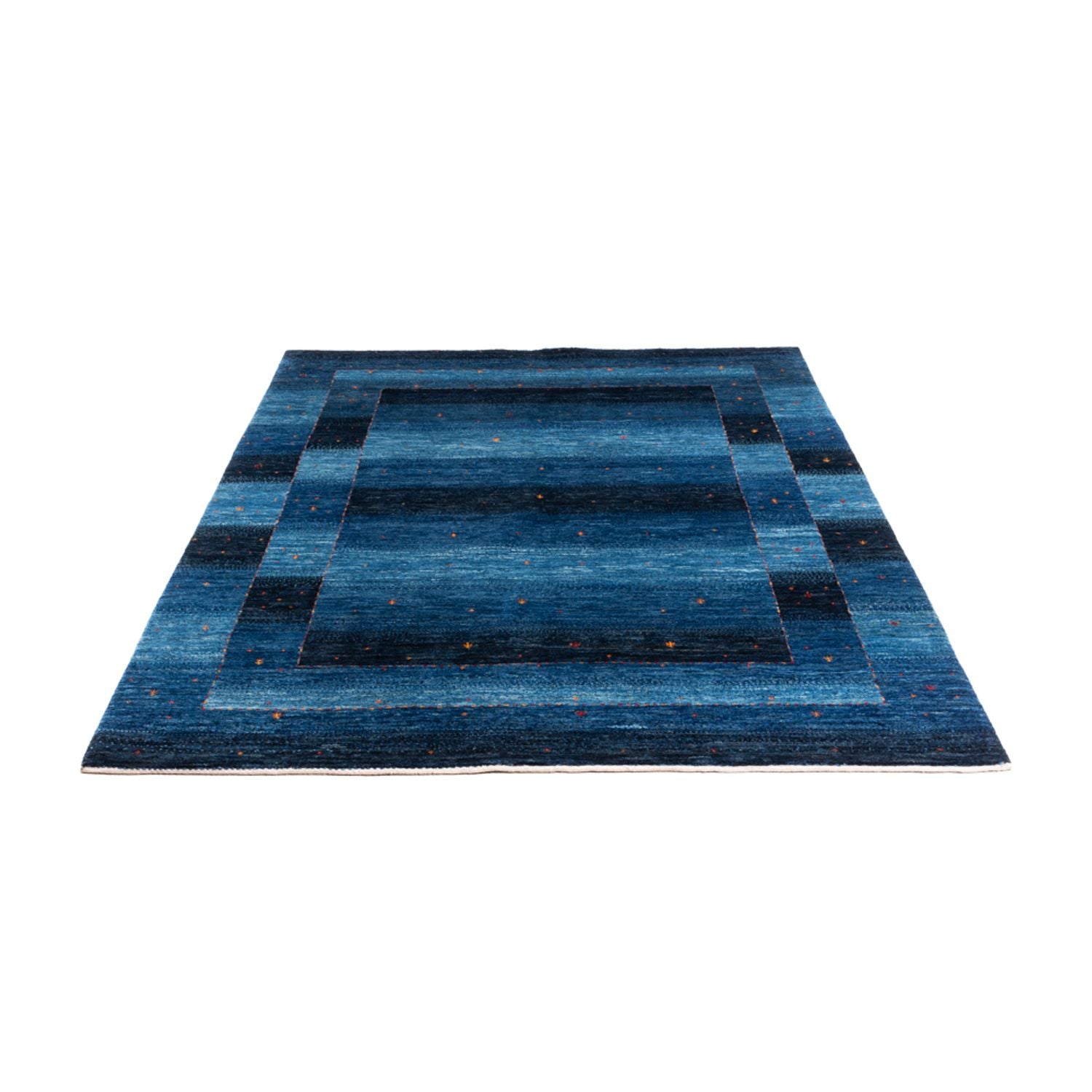 Gabbeh Teppich - Loribaft Perser - 215 x 152 cm - blau