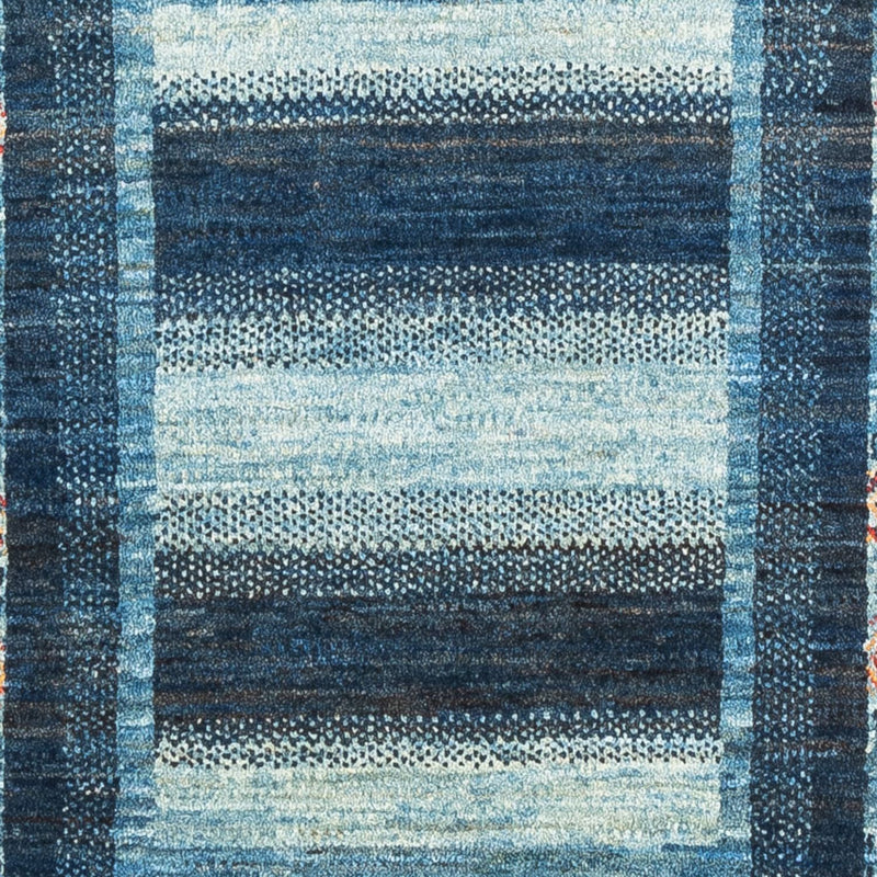 Gabbeh Teppich - Loribaft Perser - Royal - 128 x 78 cm - blau