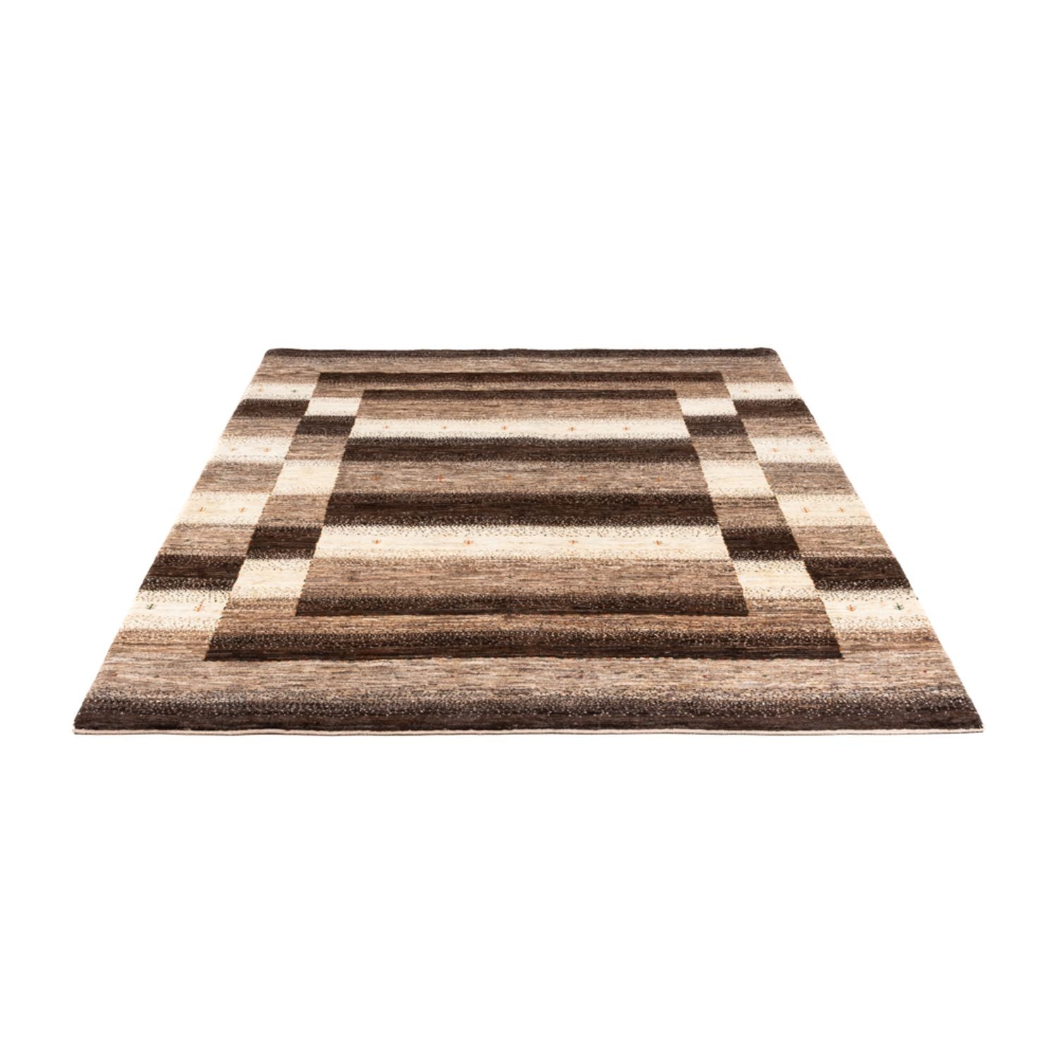 Gabbeh Teppich - Loribaft Perser - 203 x 159 cm - natur