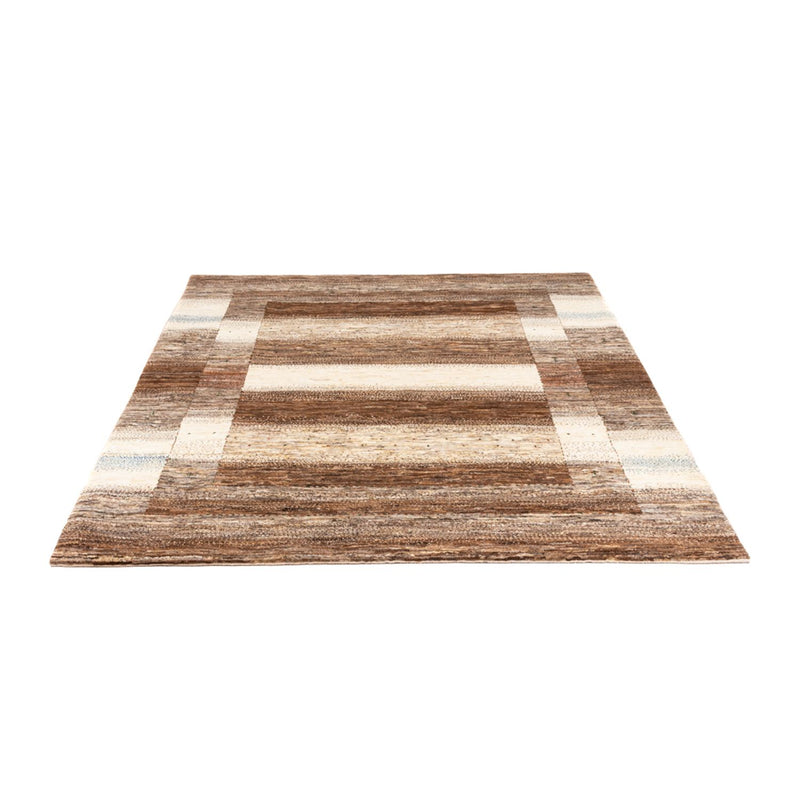 Gabbeh Teppich - Loribaft Perser - 201 x 158 cm - natur
