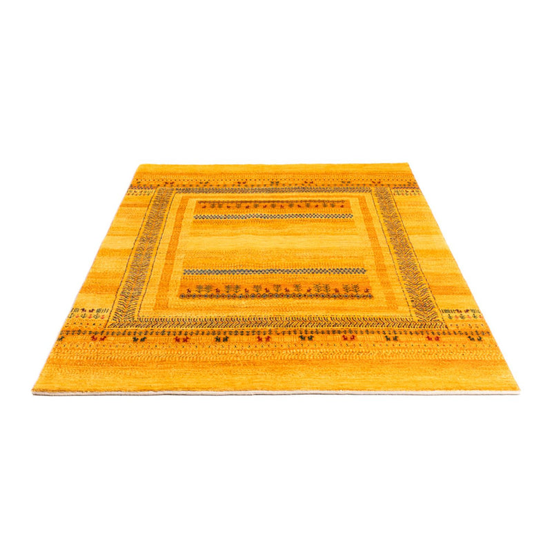 Gabbeh Teppich - Loribaft Perser - Royal - 205 x 144 cm - gold