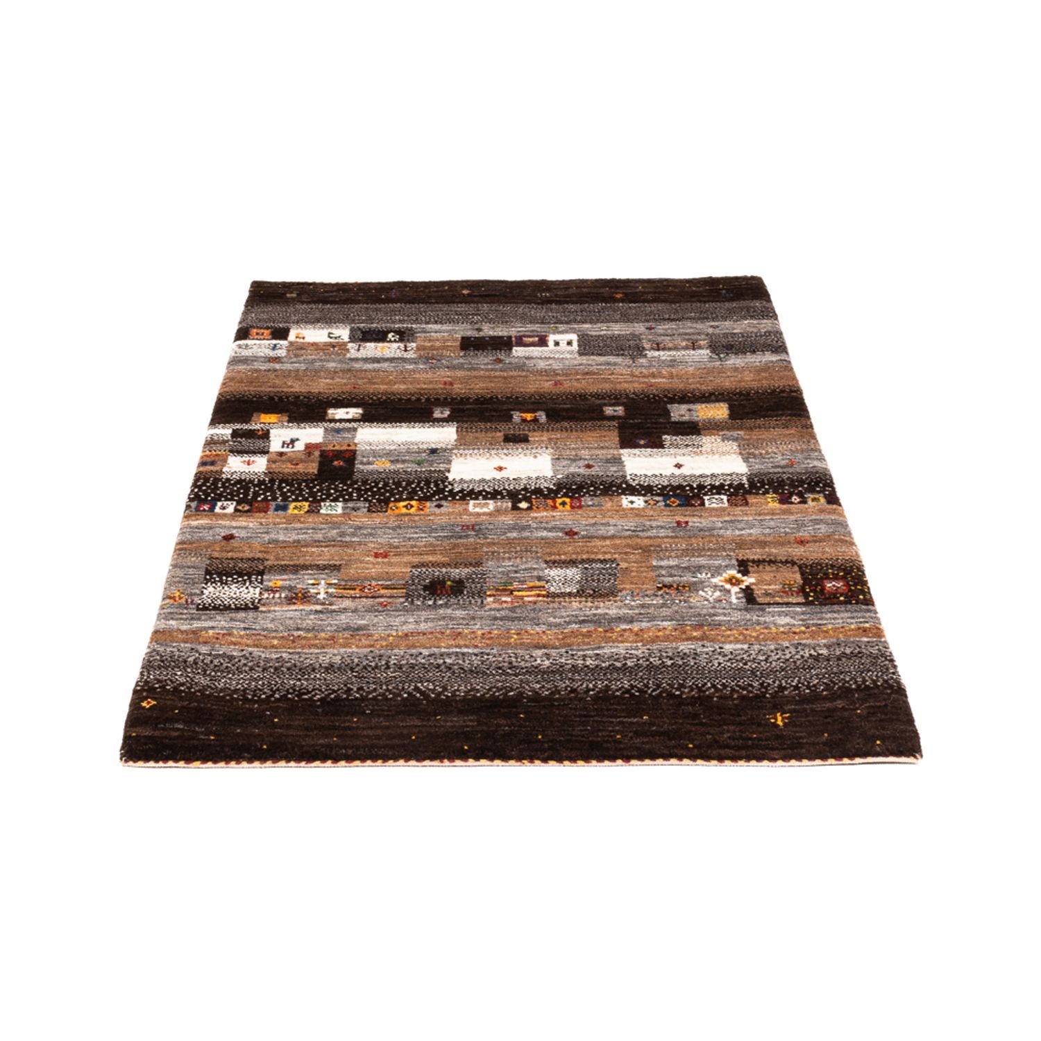 Gabbeh Teppich - Loribaft Perser - Royal - 129 x 84 cm - mehrfarbig