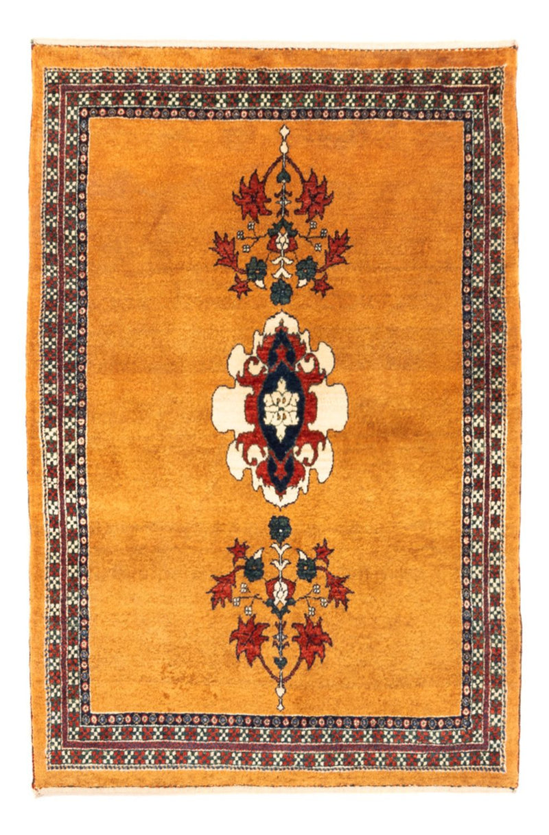 Gabbeh Teppich - Perser - 148 x 105 cm - gold