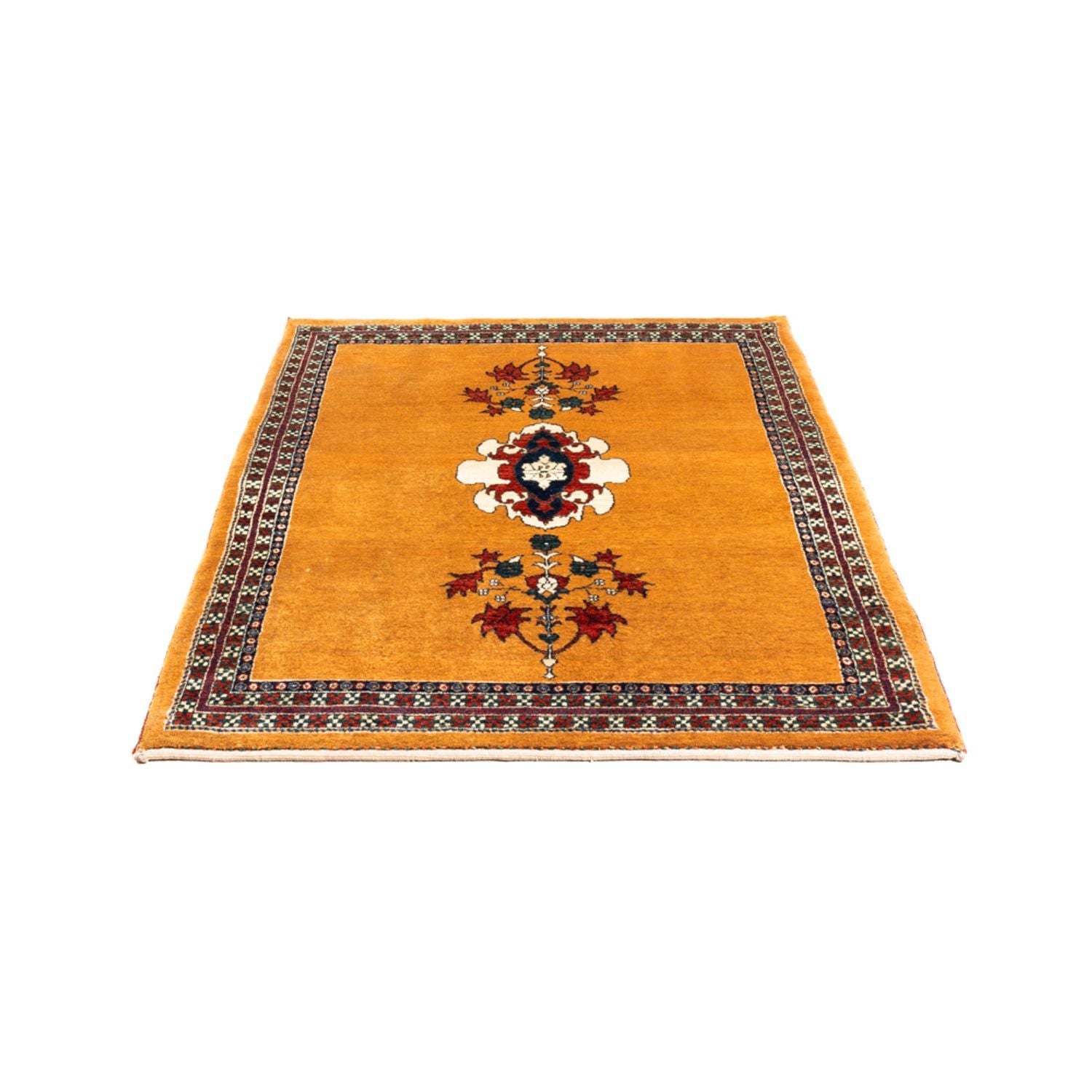 Gabbeh Teppich - Perser - 148 x 105 cm - gold