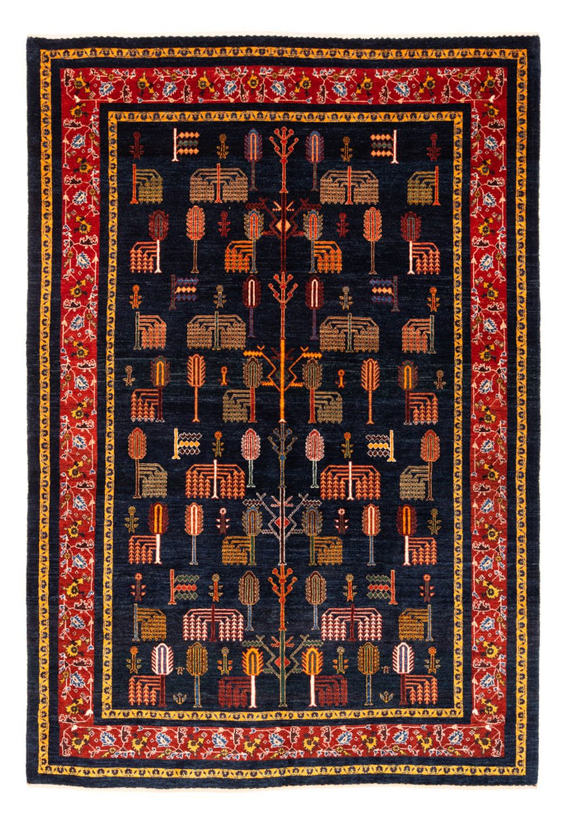Gabbeh Teppich - Perser - 240 x 170 cm - dunkelblau