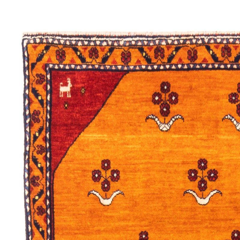 Gabbeh Teppich - Perser - 155 x 104 cm - gold