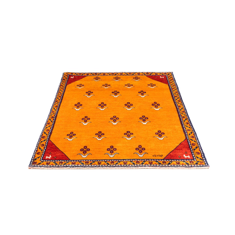 Gabbeh Teppich - Perser - 155 x 104 cm - gold