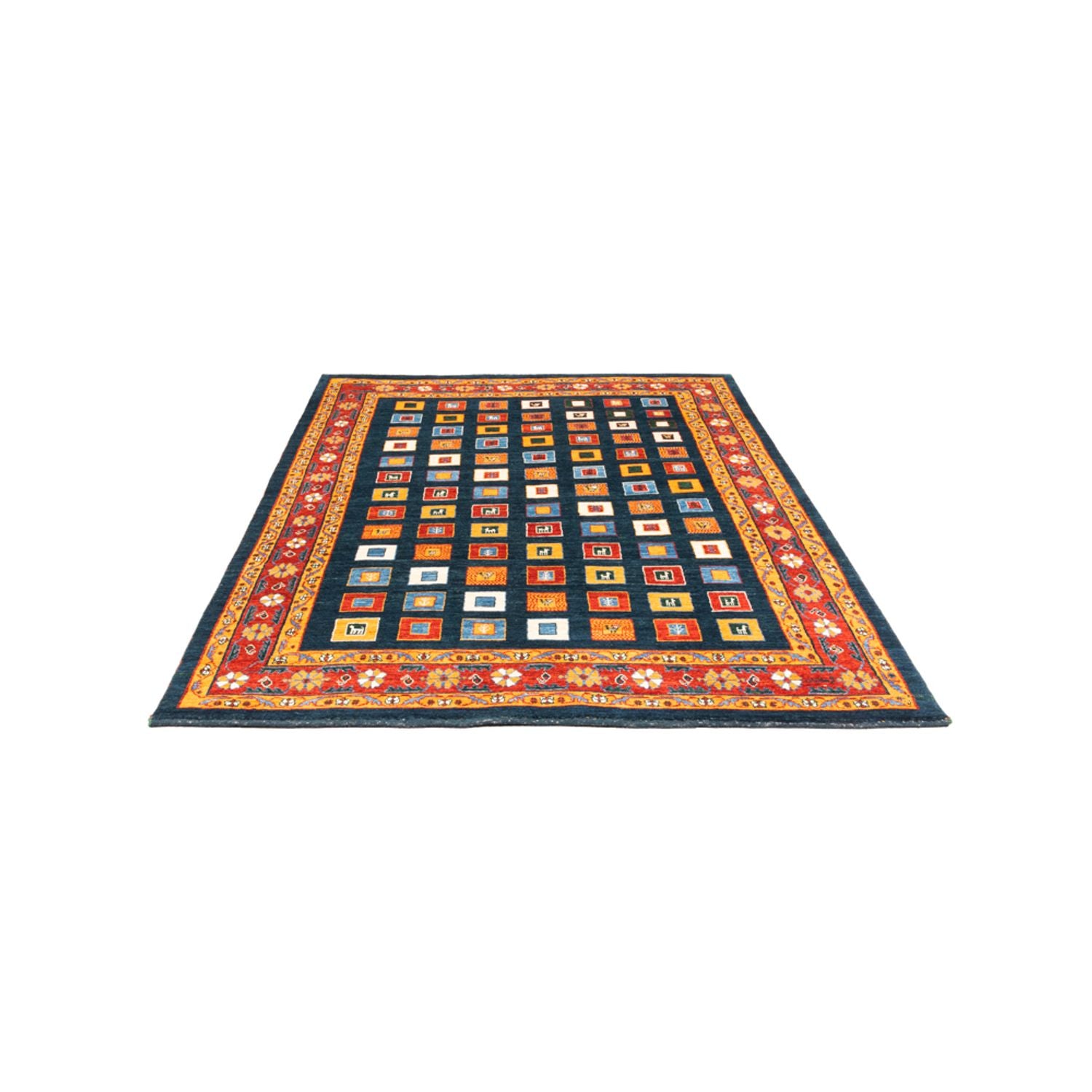 Gabbeh Teppich - Perser - 238 x 168 cm - mehrfarbig