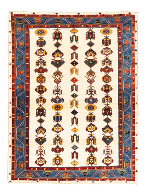Gabbeh Teppich - Perser - 194 x 145 cm - creme