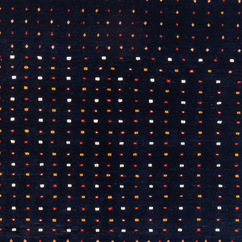 Gabbeh Teppich - Perser - 190 x 151 cm - dunkelblau
