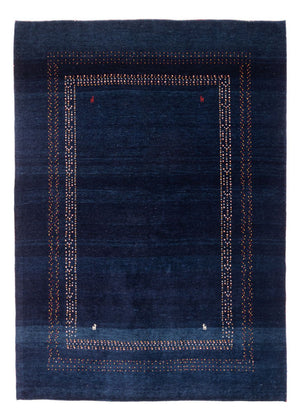 Gabbeh Teppich - Perser - 230 x 170 cm - dunkelblau