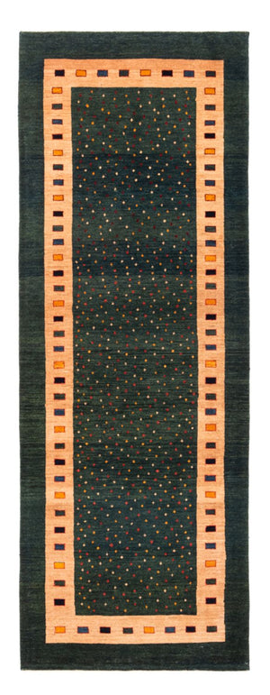 Läufer Gabbeh - Perser - 226 x 86 cm - grün