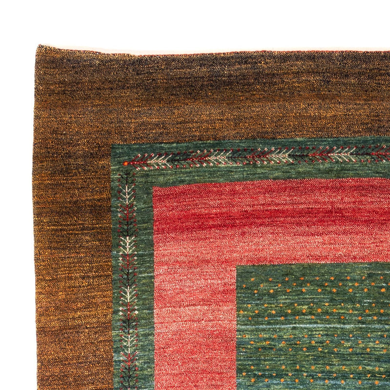 Gabbeh Teppich - Perser - 236 x 172 cm - grün