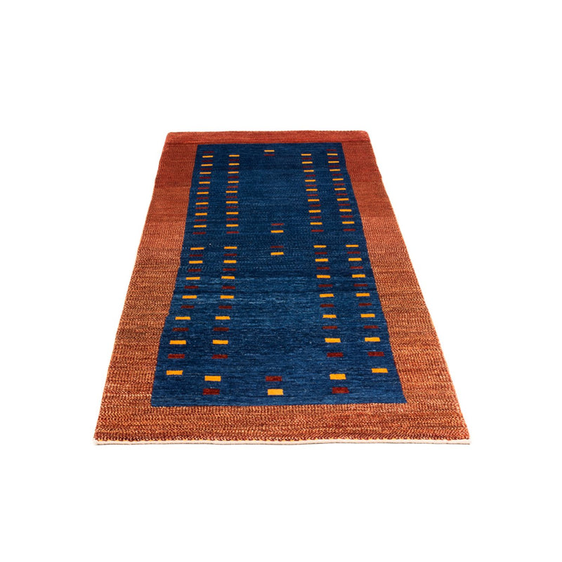 Läufer Gabbeh - Perser - 194 x 77 cm - dunkelblau