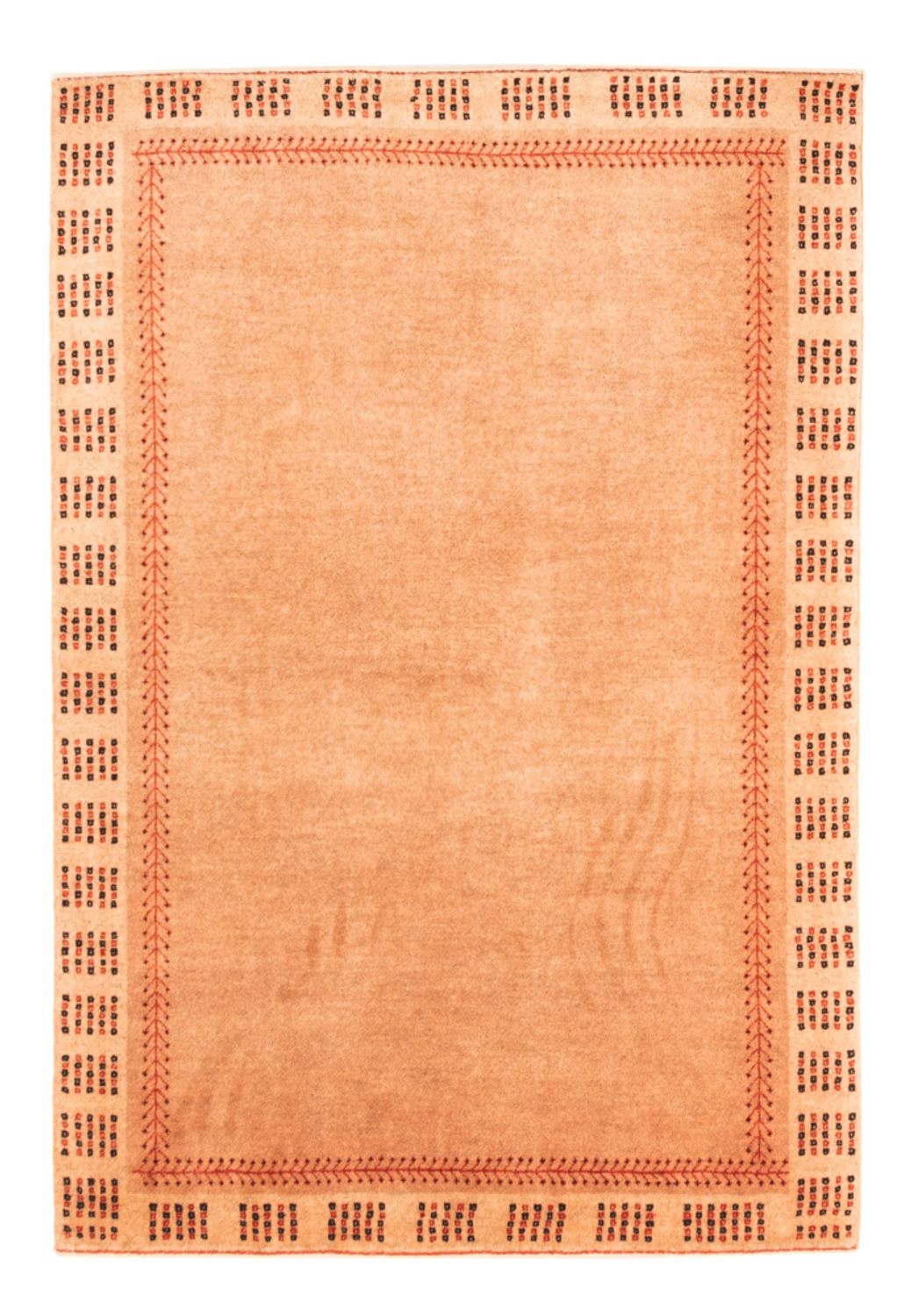 Gabbeh Teppich - Perser - 144 x 100 cm - lachs