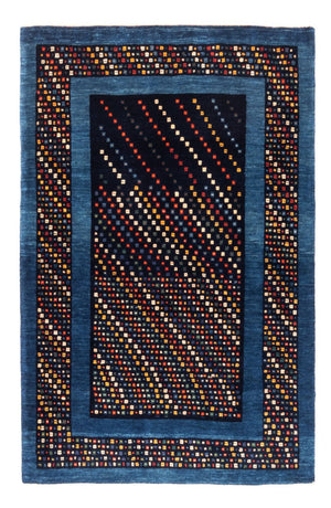 Gabbeh Teppich - Perser - 150 x 100 cm - blau