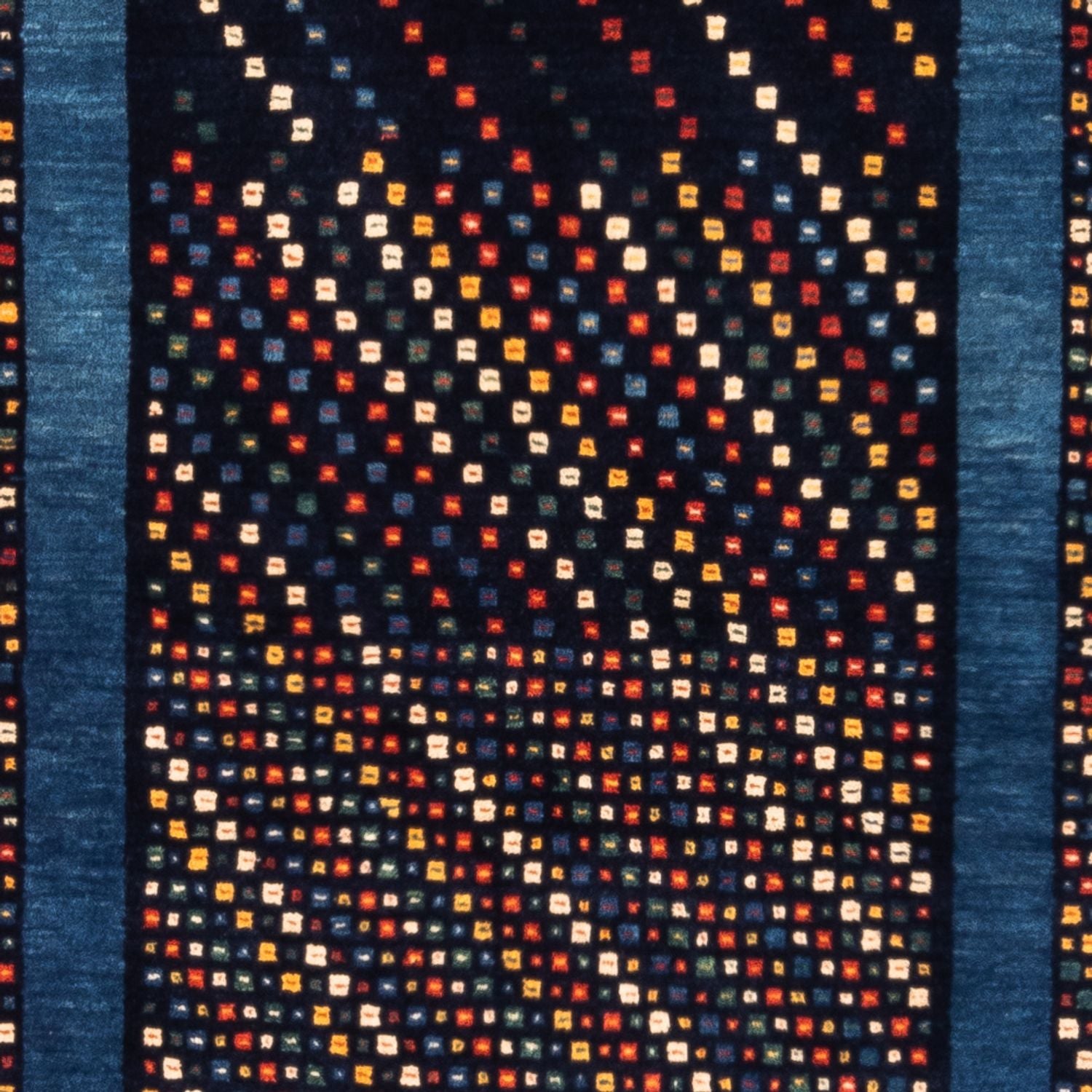 Gabbeh Teppich - Perser - 150 x 100 cm - blau