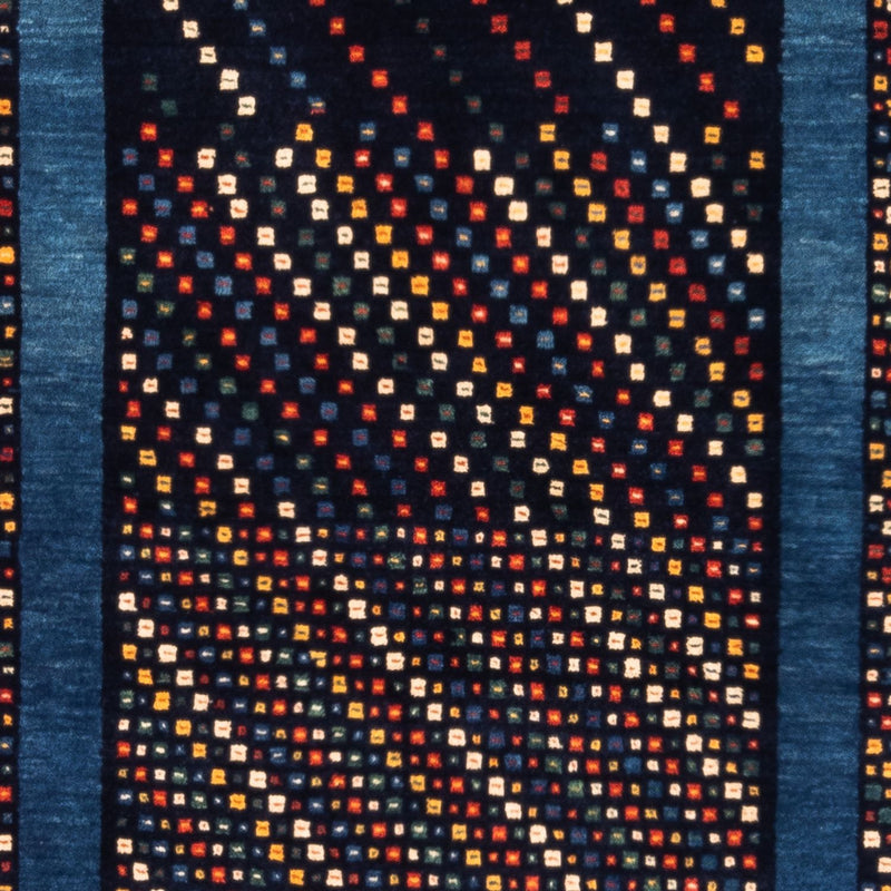 Gabbeh Teppich - Perser - 150 x 100 cm - blau