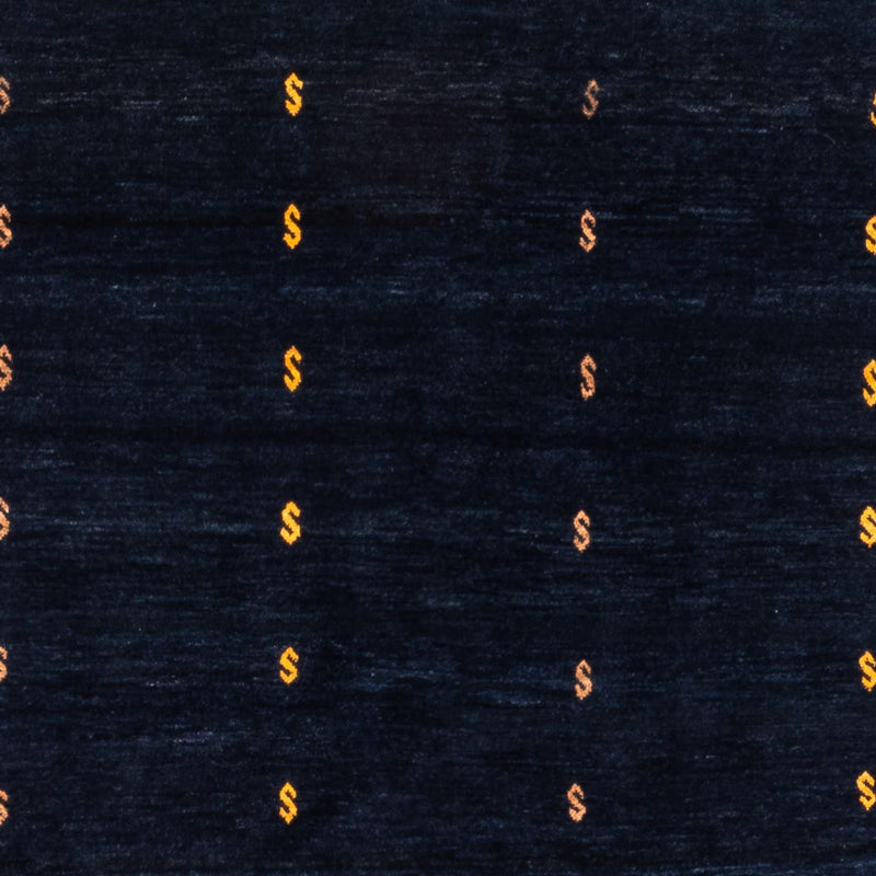 Gabbeh Teppich - Perser - 200 x 146 cm - dunkelblau
