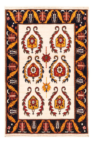 Gabbeh Teppich - Perser - 126 x 86 cm - creme