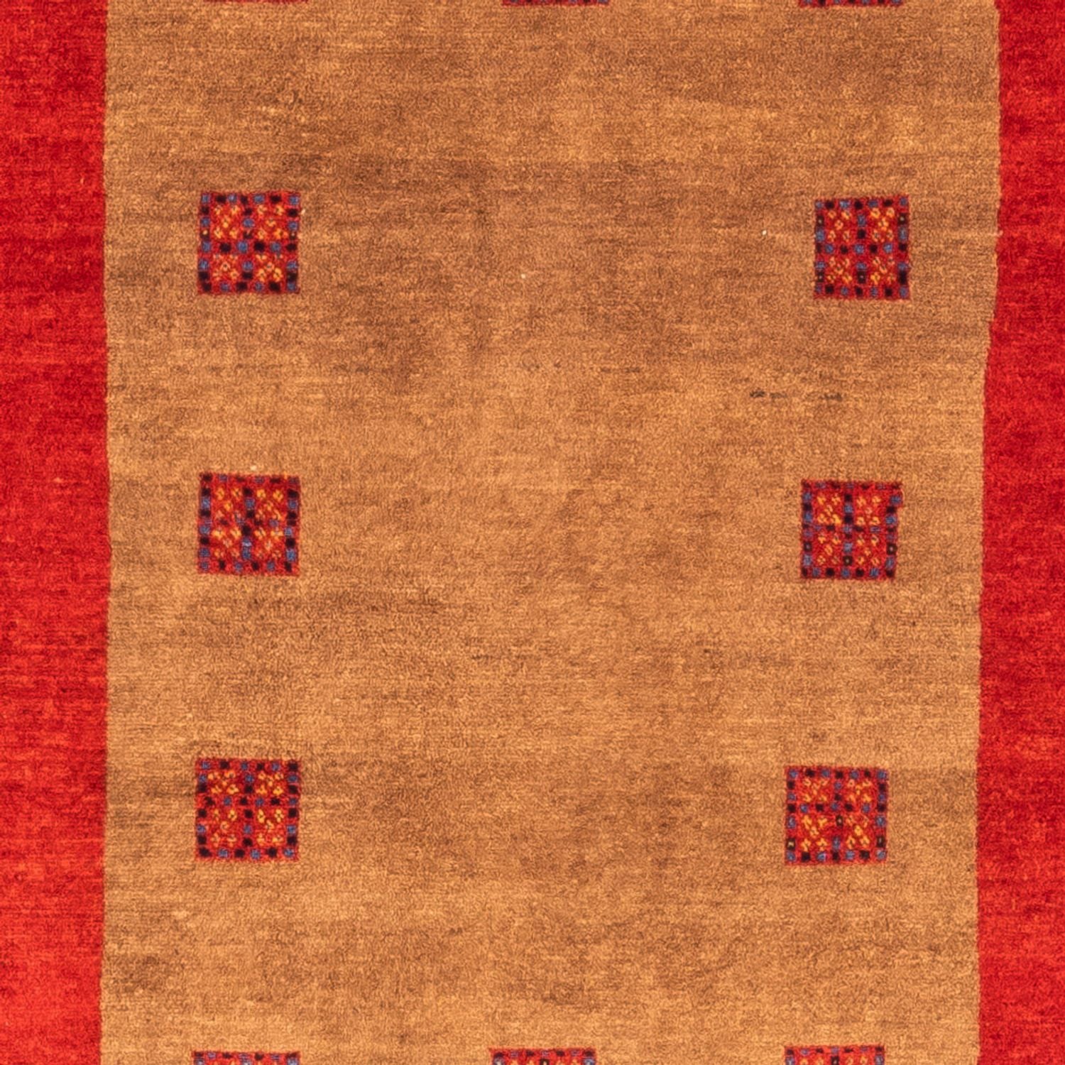 Gabbeh Teppich - Perser - 197 x 155 cm - mehrfarbig