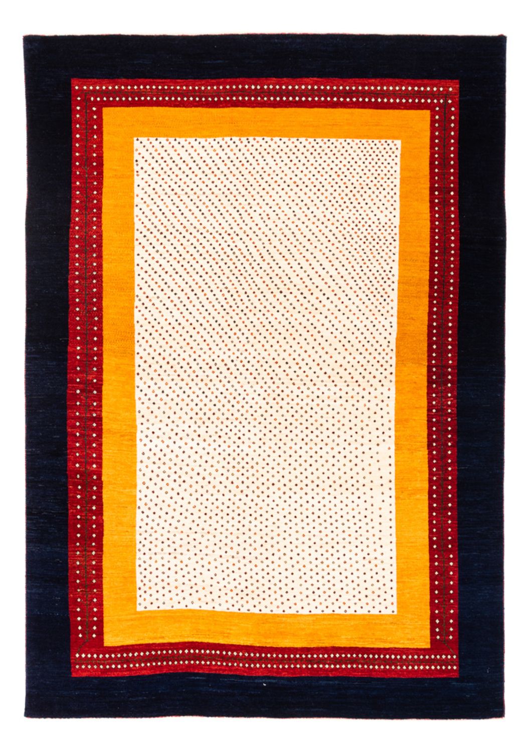 Gabbeh Teppich - Perser - 230 x 170 cm - creme