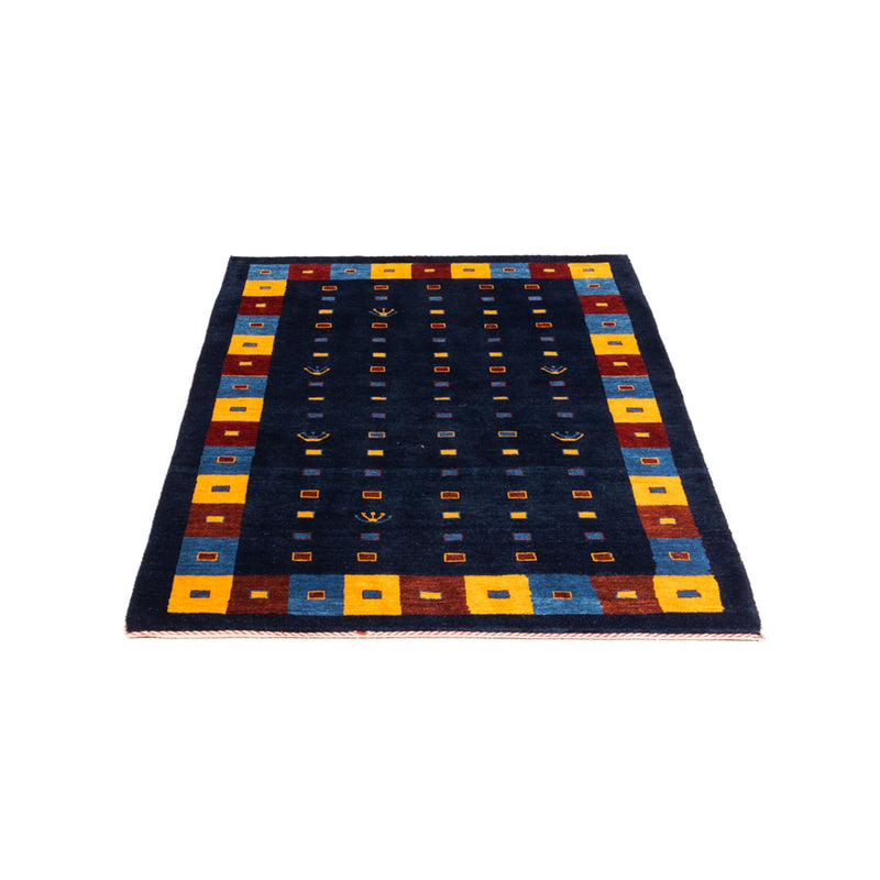 Gabbeh Teppich - Perser - 152 x 102 cm - dunkelblau