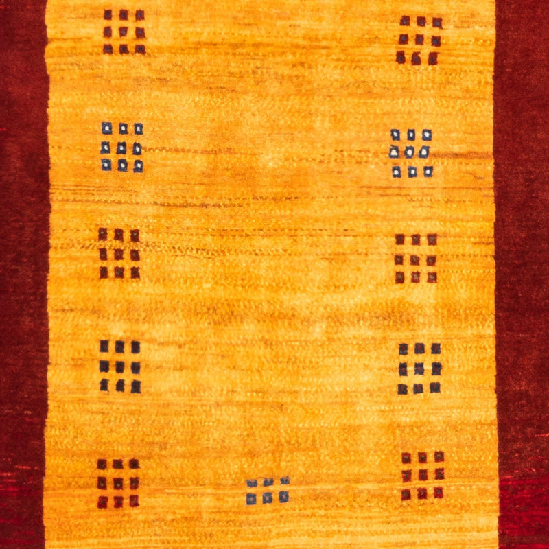 Gabbeh Teppich - Perser - 157 x 106 cm - gold