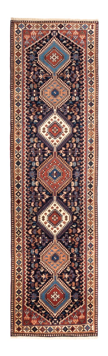 Läufer Perser - Nomadic - 290 x 80 cm - dunkelblau