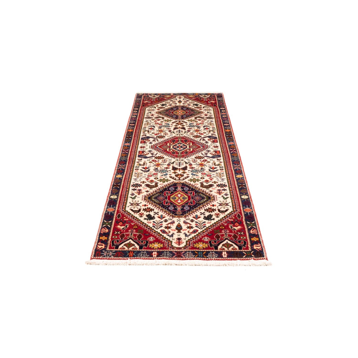 Läufer Perser - Nomadic - 253 x 77 cm - creme