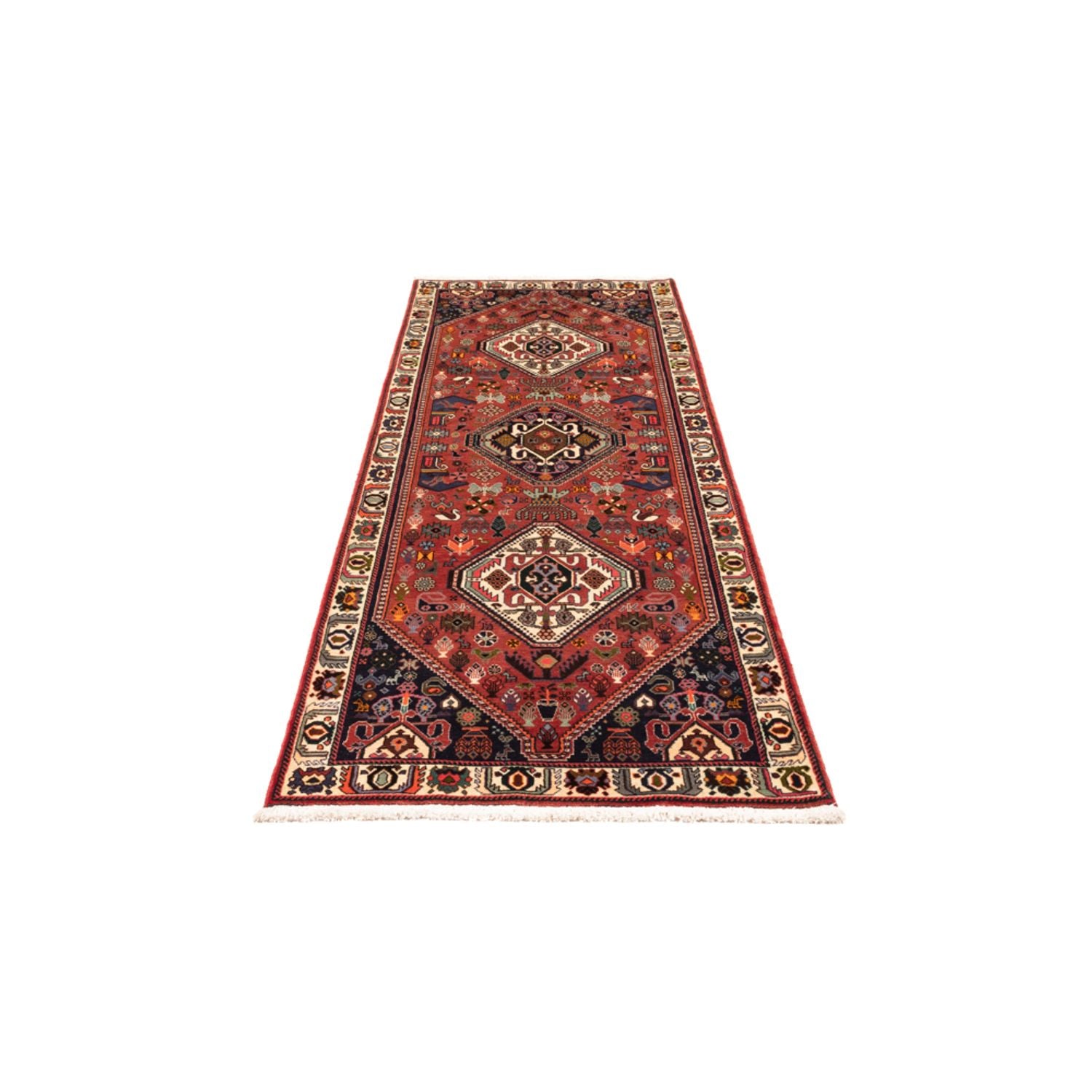 Läufer Perser - Nomadic - 258 x 80 cm - rot