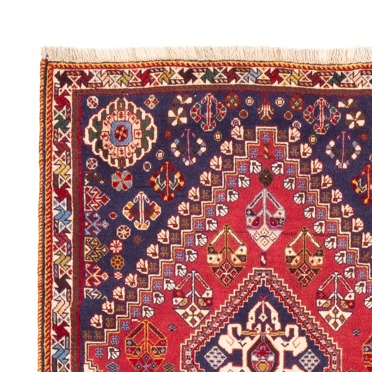 Läufer Gabbeh - Kaschkuli Perser - 238 x 72 cm - rot