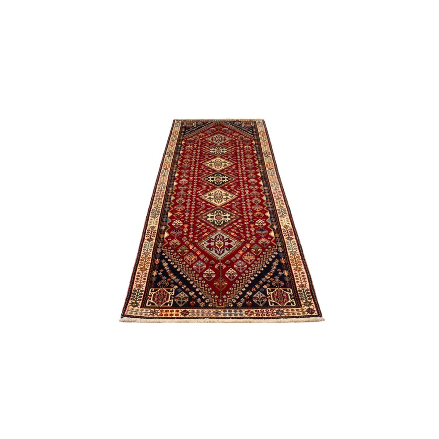 Läufer Perser - Nomadic - 308 x 82 cm - rot