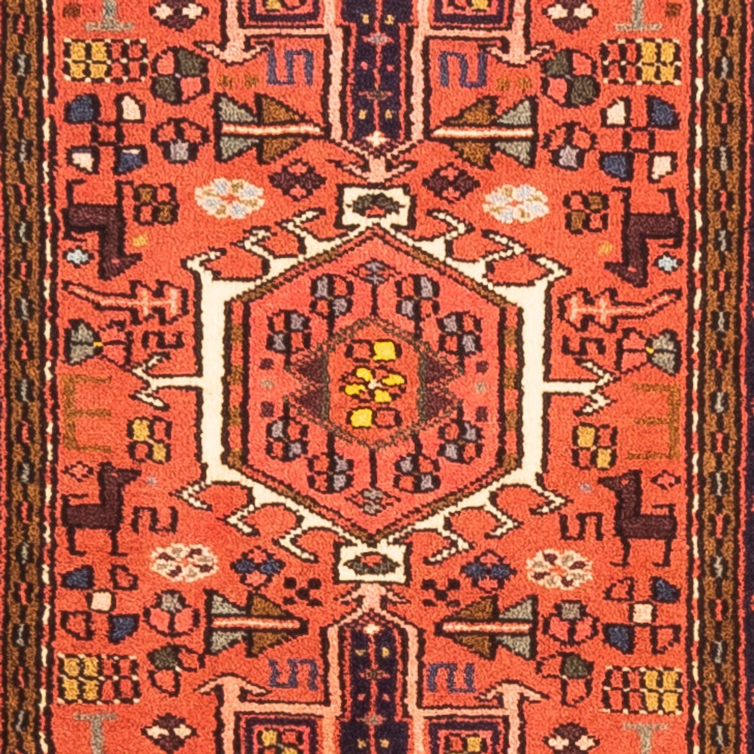 Läufer Perser - Nomadic - 277 x 70 cm - rot