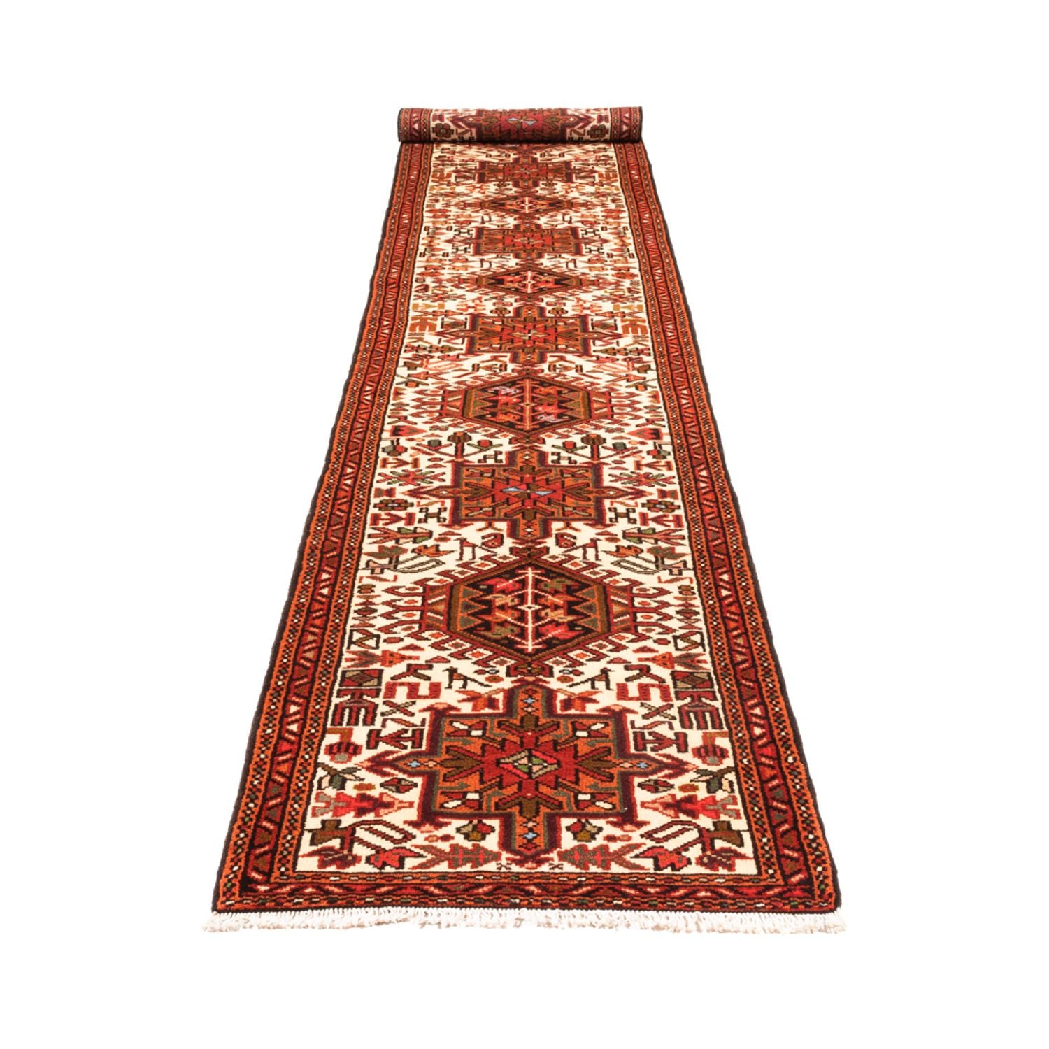 Läufer Perser - Nomadic - 468 x 74 cm - creme