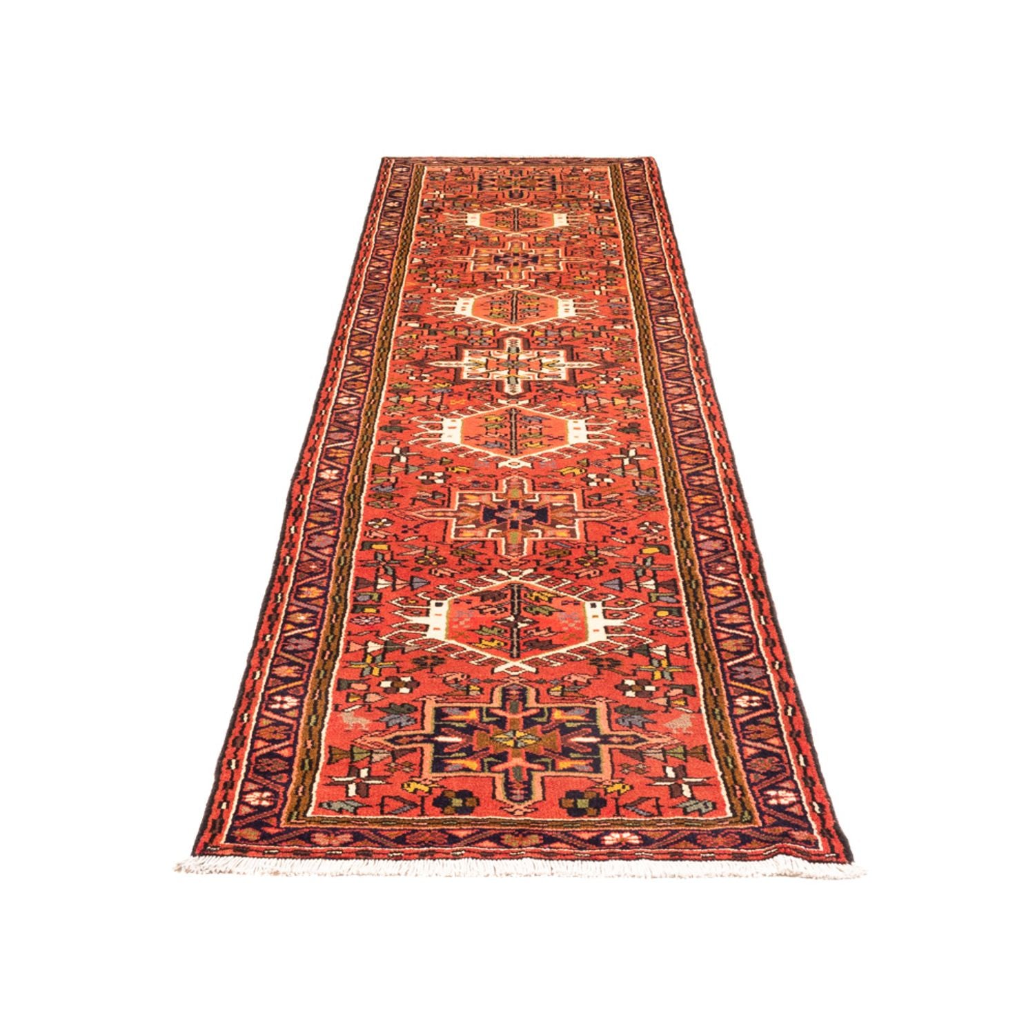 Läufer Perser - Nomadic - 286 x 76 cm - rot