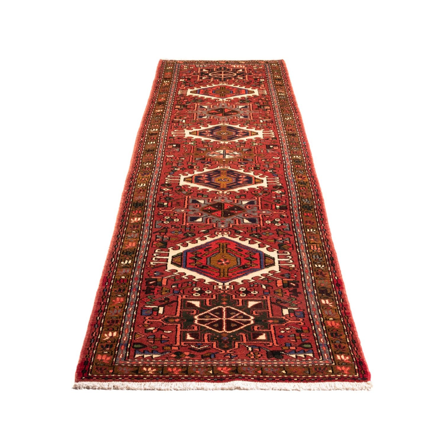 Läufer Perser - Nomadic - 292 x 78 cm - rot