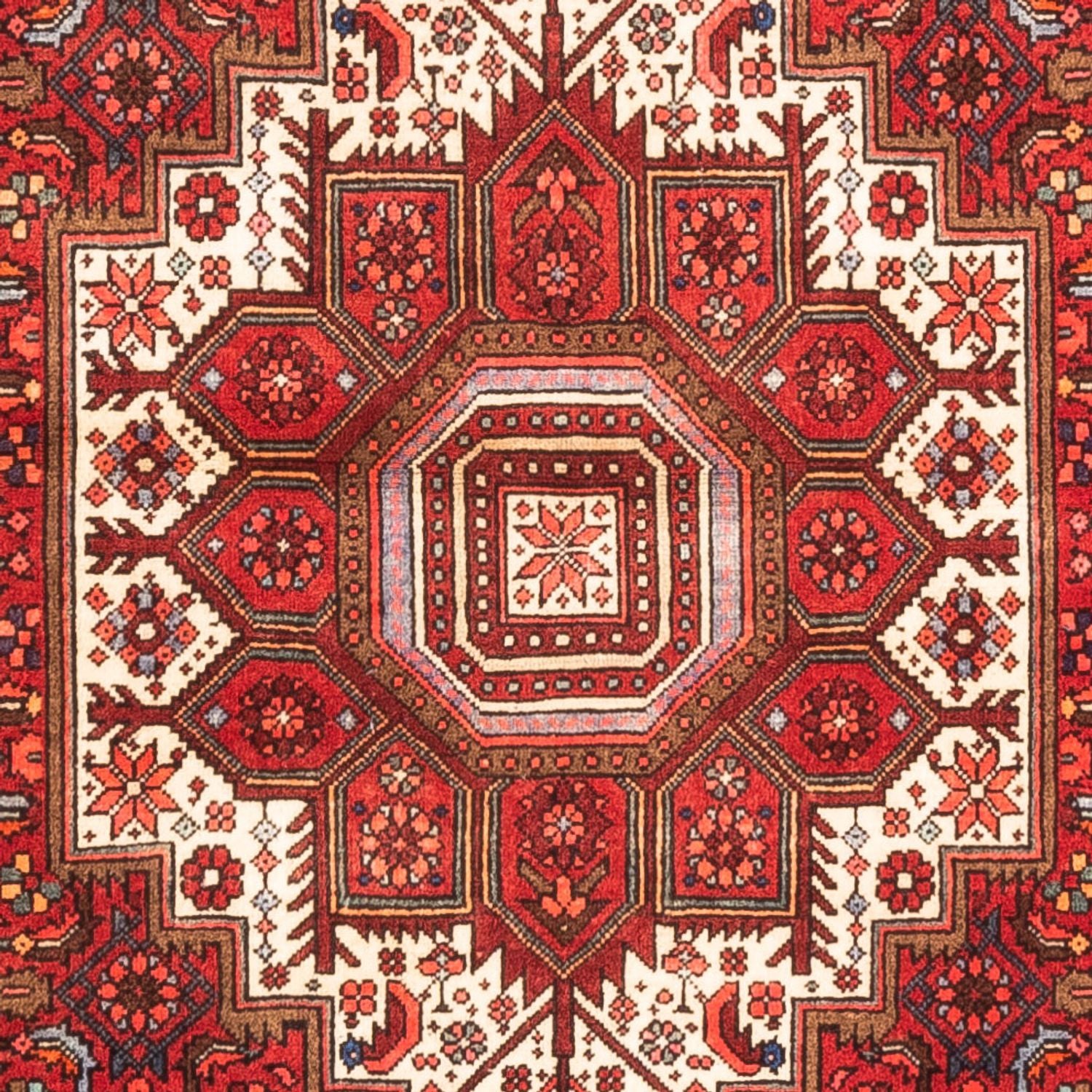 Perserteppich - Nomadic - 150 x 98 cm - rot