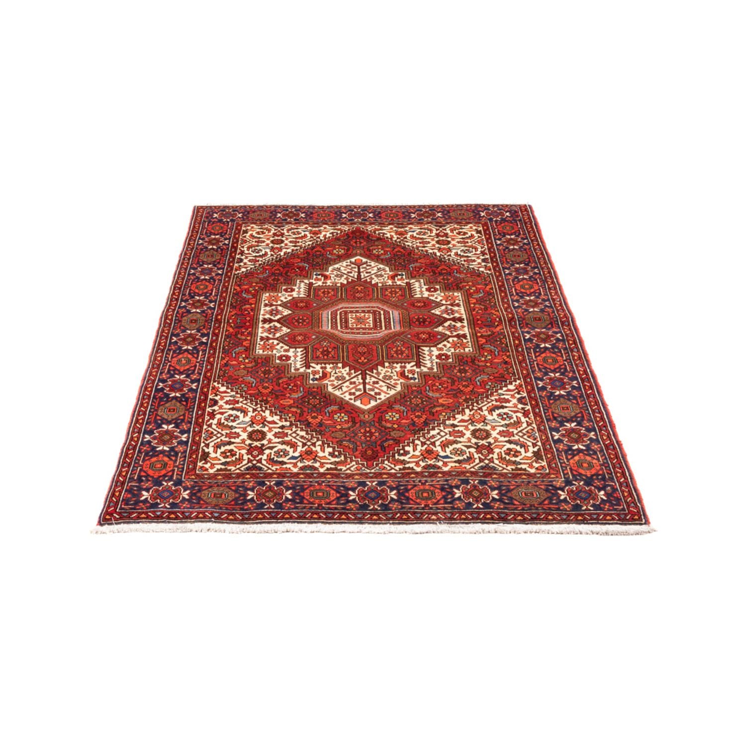 Perserteppich - Nomadic - 150 x 98 cm - rot