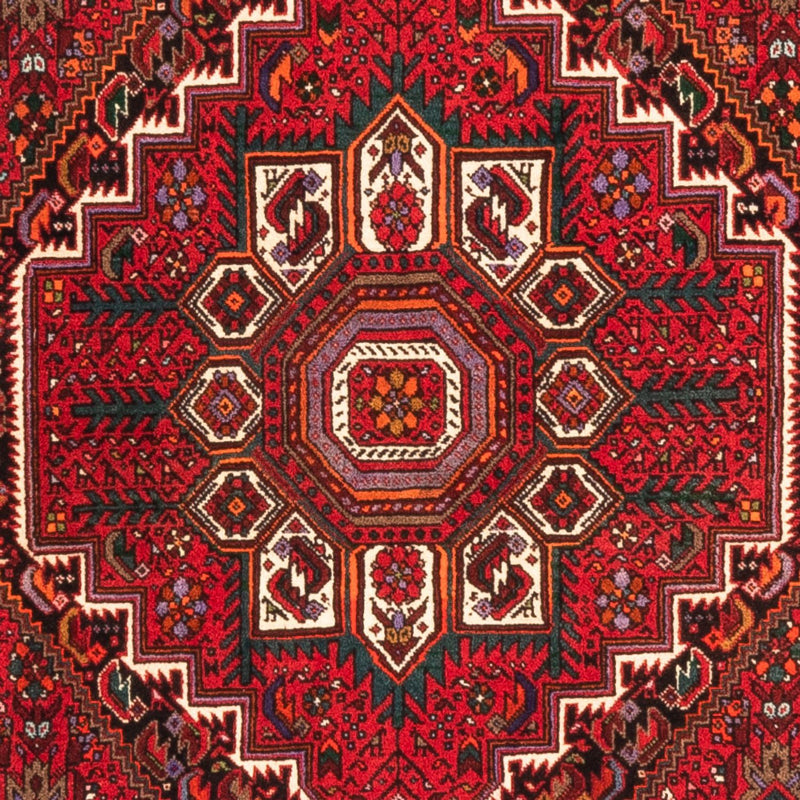 Perserteppich - Nomadic - 150 x 105 cm - rot
